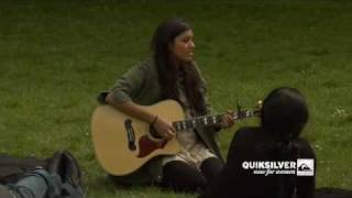 Charlotte O'Connor singing 'Bridges' in Regents Park London