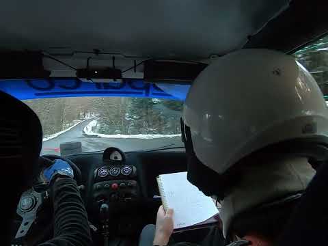 Filip Fortuna / Wiesław Orliński - Rajd Łukasiewicza - os. Bóbrka 24.11.2024 Fiat Seicento Onboard