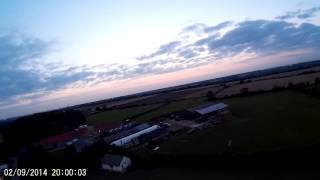 preview picture of video 'TBS Discovery - Pixhawk flight controller - Test flight at Great Doddington'