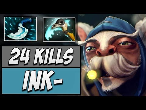 Ink Meepo with Awesome 24 KILLS | Dota Gameplay