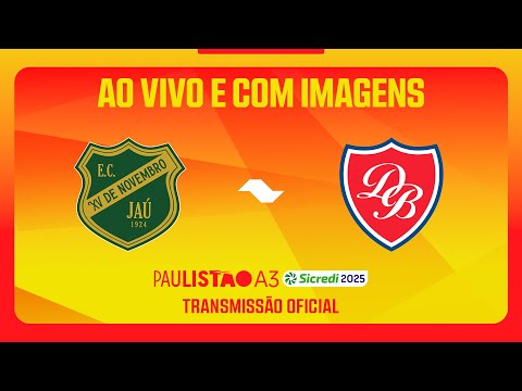 JOGO COMPLETO: XV JAÚ X DESPORTIVO BRASIL | RODADA 1 | PAULISTÃO A3 SICREDI 2025