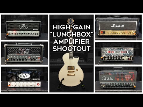 HIGH-GAIN "Lunchbox" Amp Shootout! (Mesa, Peavey, Marshall, EVH etc.)