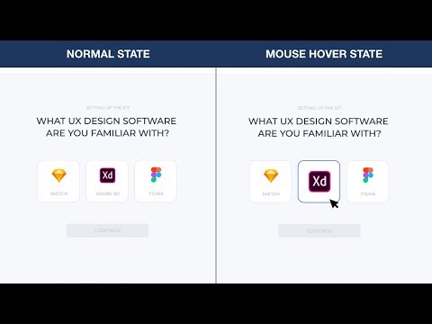New Adobe XD Tutorial — Component State Animation