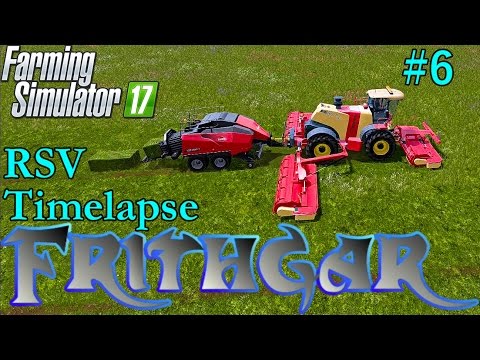 FS17 Timelapse, Rattlesnake Valley #6: Mowing With The Krone Big M!