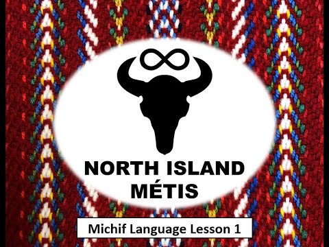 NIMA Michif Language Lesson 1