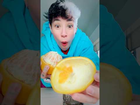 TRUCO PARA HACER UNA VELA CON UNA NARANJA!!😱 #shorts