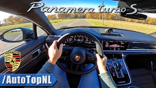 2021 PORSCHE PANAMERA TURBO S 630HP POV Test Drive