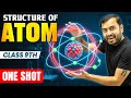 Structure Of Atom Class 9 Complete CHAPTER IN ONE SHOT NCERT Covered Alakh Pandey