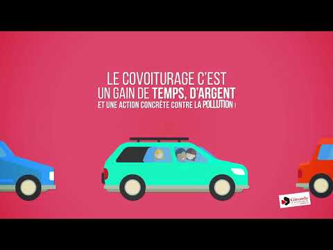 Le covoiturage girondin - 2mn pour comprendre