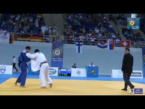 Judo 2014 European Championships Cadets: Movsisyan (ARM) - Riboulet (FRA) [-73kg] rep