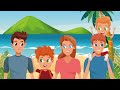 Family members song in French- (Les Membres De Ma Famille)