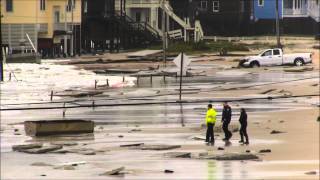 preview picture of video 'Hurricane Sandy Hatteras Island - 11.29.12 - 12pm - Mirlo Beach/S-Turns Rodanthe'