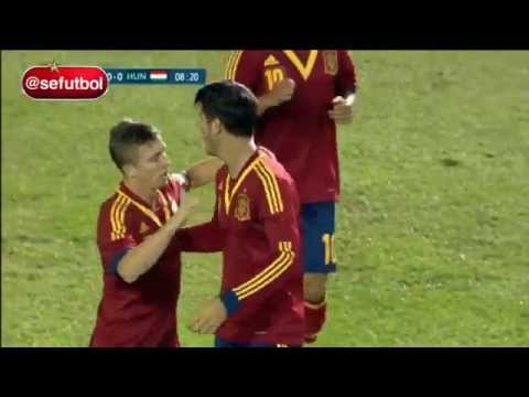 Resumen Selección española 1-0 Hungría 0 con gol de Álvaro Morata