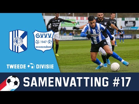 Quick Boys beslist in eerste helft de wedstrijd tegen GVVV | Samenvatting (2-0) | Tweede Divisie