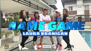 NAME GAME by Laura Branigan ll RETRO DNCE Fitness ll ZC crew GAbbz