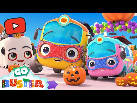 Buster’s Big Halloween Adventure! | Go Buster YouTube Originals - Spooky Halloween Stories for Kids