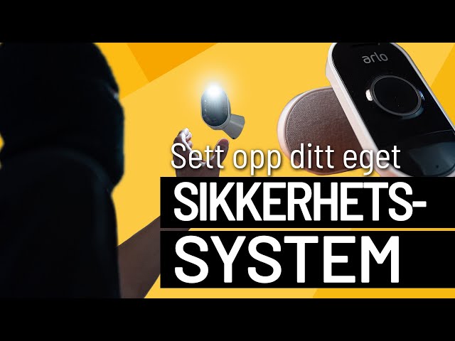 YouTube Video - Vi installerer vårt eget sikkerhetskamera
