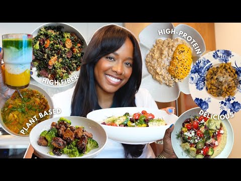 what I eat in a week to stick to my goals + grocery haul