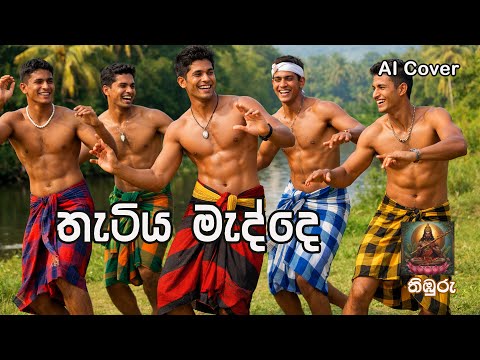 තැටිය මැද්දෙ (Thatiya Medde) — AI Cover | H. R. Jothipala × M. S. Fernando | Thimburu