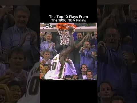 The Top 10 Plays From The 1996 NBA Finals #nba #basketball