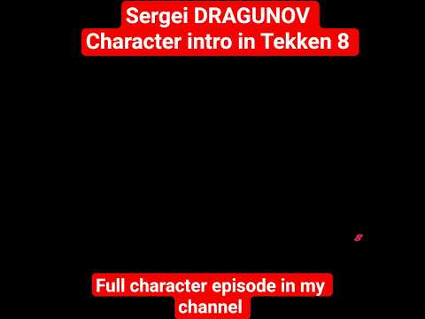 Introducing Sergei DRAGUNOV also known as White Angel of Death #tekken8 #gaming #viralshorts