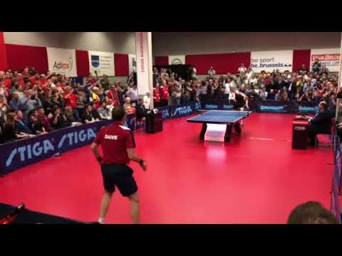 Dernier point de Jean-Michel Saive ( tennis de table )