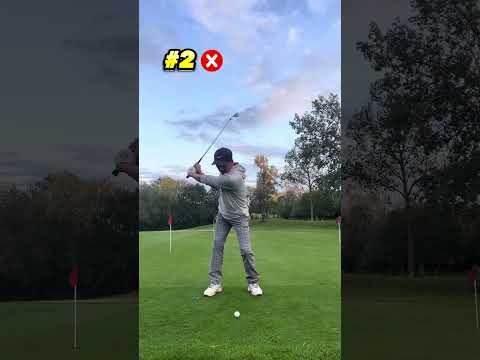 兩個多人犯錯❌的打波姿勢動作🏌️‍♂️高爾夫球教學 廣東話教學