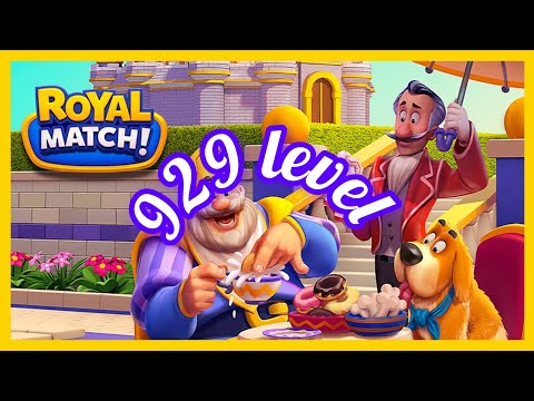 Роял Матч 929 рівень Royal Match 929 level