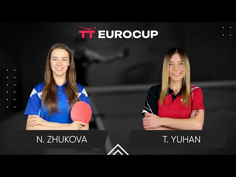11:35 Nadiia Zhukova - Tetiana Yuhan 31.03.2024 TT Euro.Cup Women Ukraine Star. TABLE 3