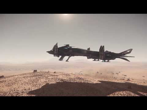 Retaliator Bomber Landing - Star Citizen 3.9.1