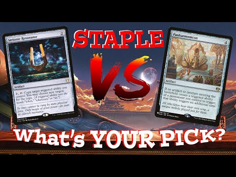 Staple Vs! Strionic Resonator Vs Panharmonicon