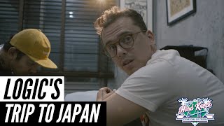 Logic Gets &quot;Rat Pack&quot; and &quot;Lost in Translation&quot; Tattoos in Tokyo, Talks Japanese Animation &amp; Nujabes