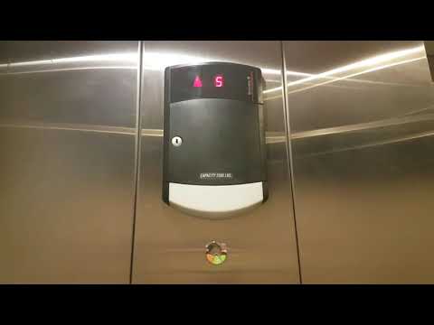 Releveled 2003 Schindler 330A Hydraulic Elevator at Douglas College in New Westminster BC