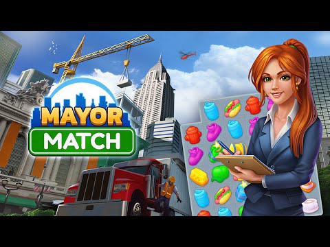 Mayor Match・City Builder Games (by G5 Entertainment) IOS Gameplay Video (HD)