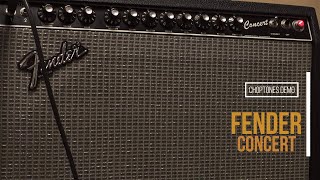 Video thumbnail for Fender Concert | Playthrough Demo by ChoptonesOfficial
