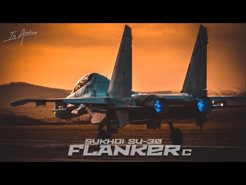 Sukhoi SU-30 - Super Maneuverable Fighter Jet In Action