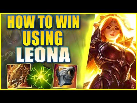 *RANK 1 SUPPORT* HOW TO WIN EVERY GAME IN SEASON 10 USING LEONA - League of Legends