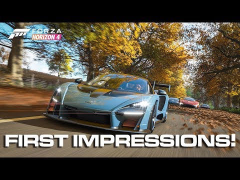 E3 2018: Forza Horizon 4 First Impressions [4K 60fps]