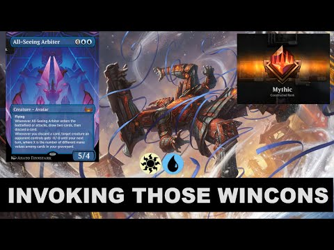 60% WINRATE MYTHIC# STEALING GIN GITAXIAS WITH INVOKE THE WIND?! THIS CONTROL IS AMAZING! | Standard