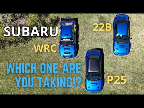Two Subaru Beasts Face Off: 22B vs. P25, Who Reigns Supreme?