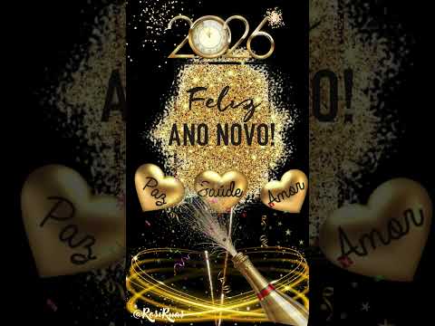 Contagem Regressiva! 2026  Feliz Ano Novo! #anonovo #contagemregressiva #mensagem