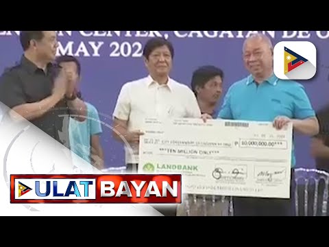 PBBM, personal na naghatid ng tulong sa Cagayan de Oro City para sa mga mangingisda at magsasakang a