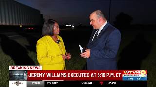 Jeremy Williams execution: Reporter describes somber scene inside death chamber