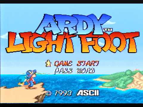 Ardy Lightfoot アルディライトフット - SFC Longplay - No Deaths (Nomiss), Real Hardware
