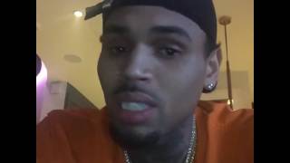 Chris Brown is warning Soulja Boy to leave his daughter alone