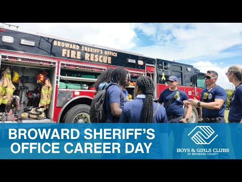 Broward Sheriff’s Office (BSO) Career Day at Boys & Girls Clubs of Broward County