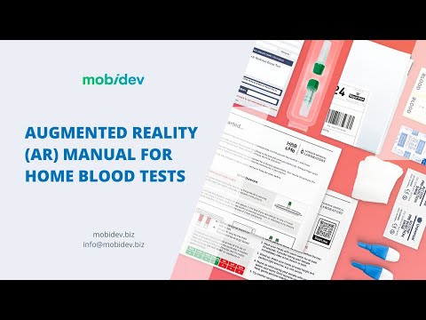 Augmented Reality (AR) in Healthcare: Home Blood Tests Demo