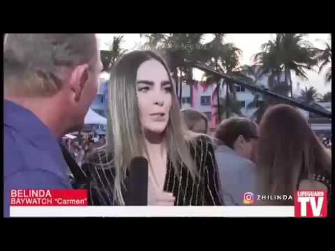 Baywatch Movie Red Carpet Interview with Belinda