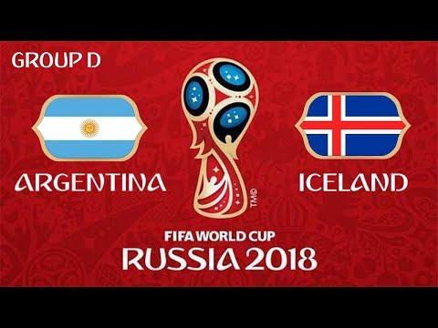 Argentina vs Iceland | 16/06/2018 | 2018 FIFA World Cup Russia | FIFA 18