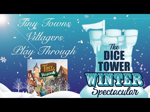 Tiny Towns Villagers Play Through - Winter Spectacular